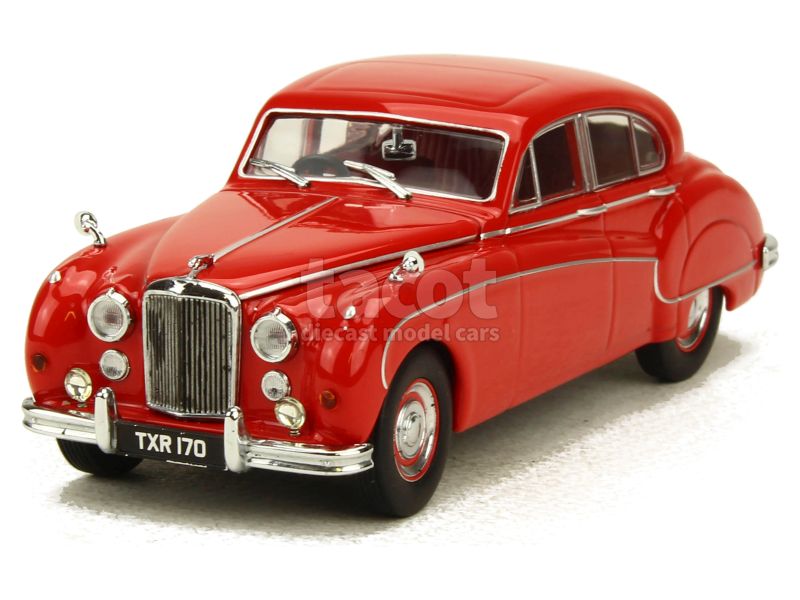 Oxford Diecast 1/43 – Jaguar MKVIII Couleur Carmen Red, Occasion En Boîte