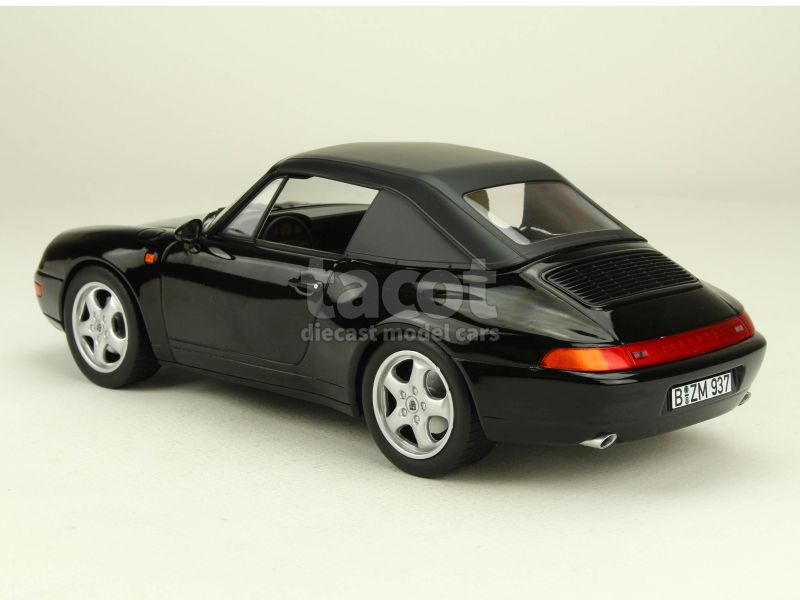 LE1102 UT MODELS 1/18 1:18 Porsche 911 carrera serie CTyp 9930 cabriolet noire