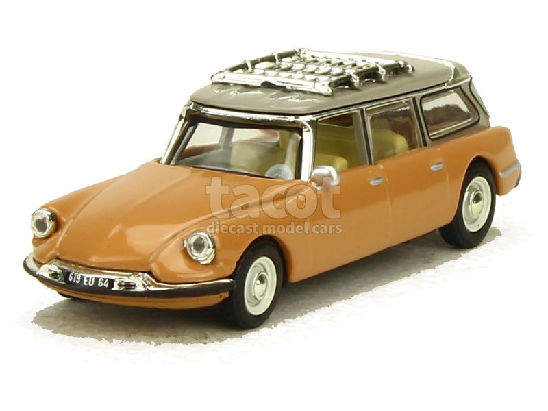 Citroën Break ID19 Ambulance Norev 1/43 N°40 – Miniature Collection Occasion