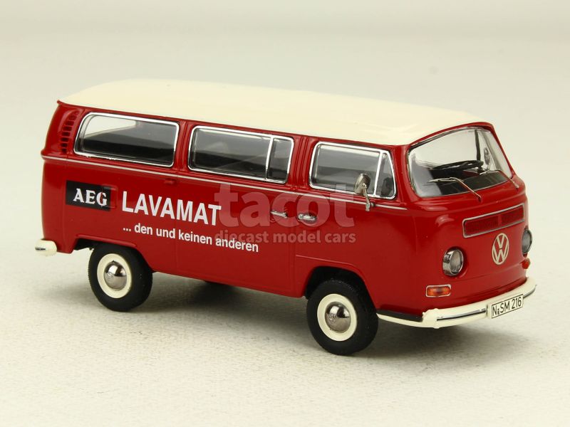Schuco VW T2b 1/43 weiß/orange - VW T2 Bus Bulli - Web für Modell, 50,00