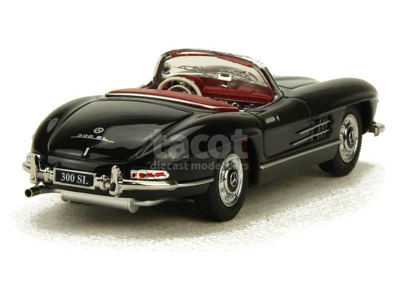 Mercedes 300 SL Roadster 1/43 – Kit Monté Provence Moulage, Bleue, Boîte Incluse