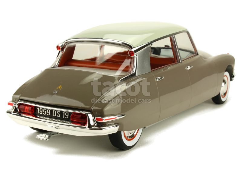 Norev NV121570 Citroën DS 19 1959 - Modello da collezione Citroën DS 19 1959, 1:12, colore: rosa e melanzana