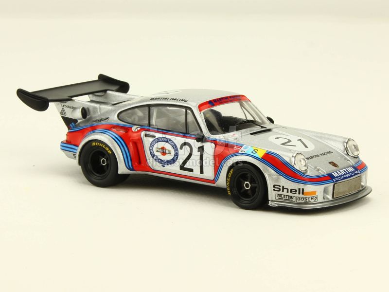 Porsche 911 RSR Turbo Martini Ebbro 1/43 - Le Mans 1974 (très Bon état, Sans Boîte)