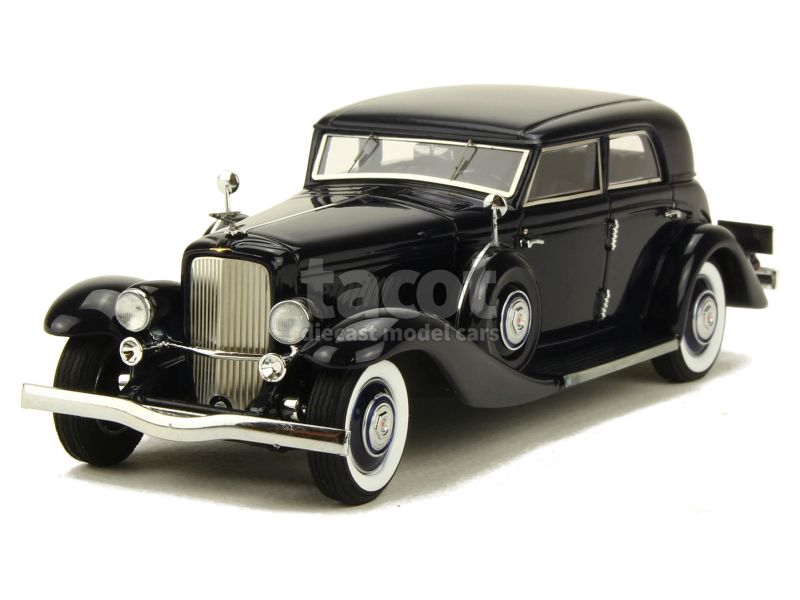 Matrix 1:43 Duesenberg JN 559-2587 Sedan LWB Rollston Ano De Construcao 1935 Marrom Mx50406 021