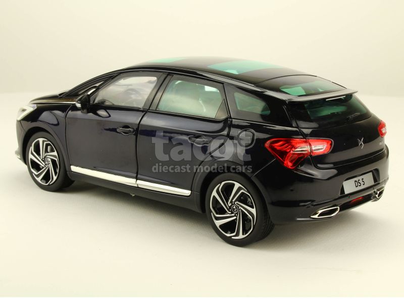 Modèle Réduit Citroën DS5 Norev échelle 1:18 - Couleur Bleu, Année 2015 - Neuf En Métal