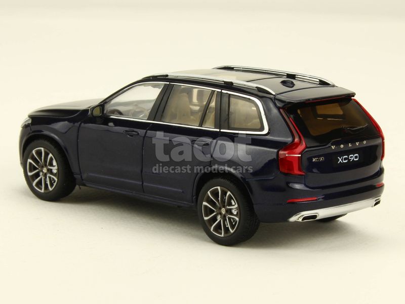 Norev Volvo XC90 2015 Onyx Black 1:43 Modellauto - Rechtslenker Detailmodell