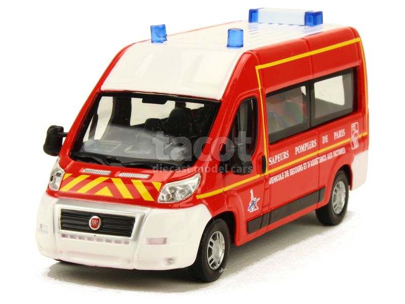 Voiture miniature - BBURAGO - Fiat Ducato Sapeurs Pompiers de