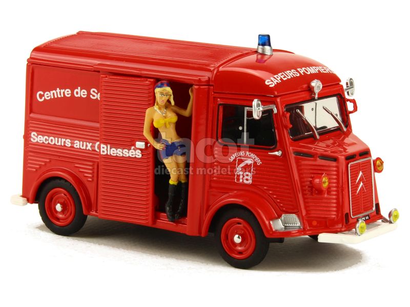 Miniature citroen shop hy 1 43