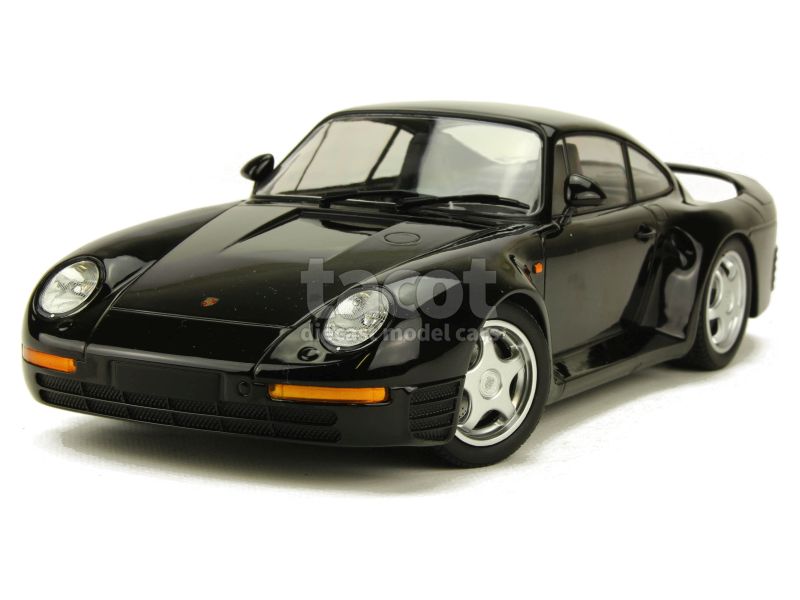 Modèle Réduit Porsche 959 Noir 1/43 De 1985 - Marque OLIEX | Occasion