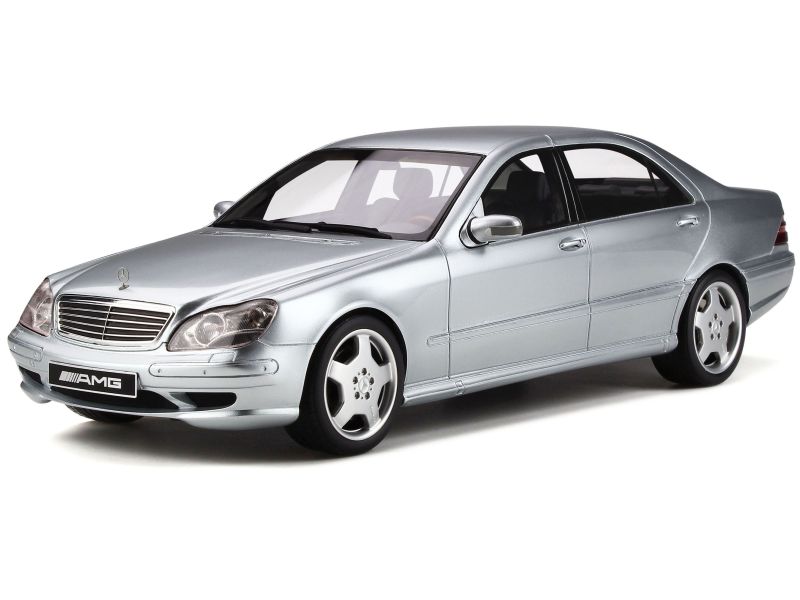 Modèle Réduit 1/64 - Mercedes Classe S (W220) S55 AMG Rouge - Marque TARMAC - NEUF