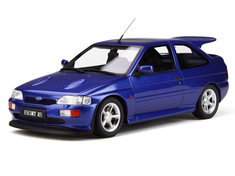 UT Models 1/18 - Ford Escort RS Cosworth Bleue Métal - État Neuf Avec Boîte