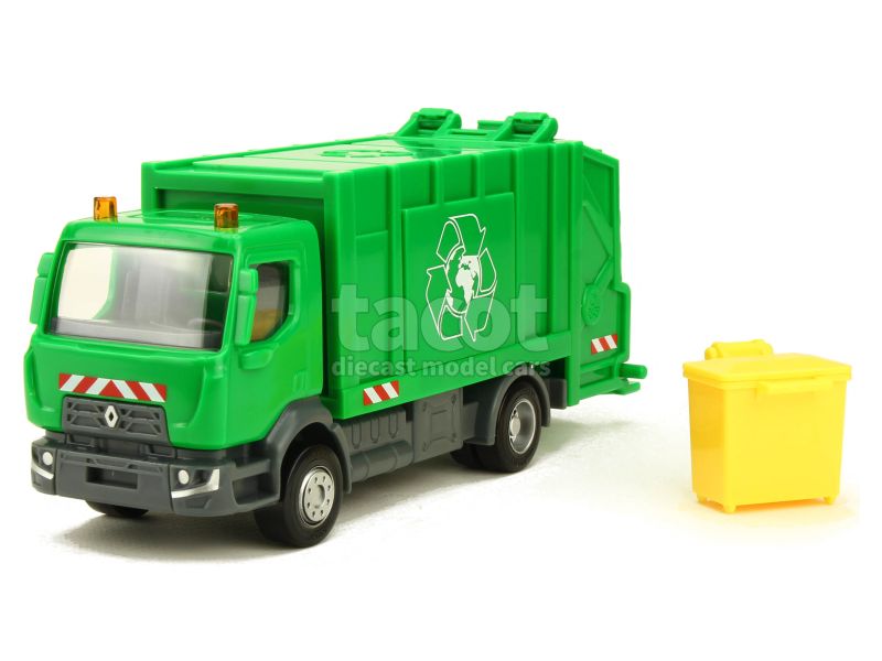 Camion Poubelle Iveco City Corp – Matchbox Superkings – 1/50 – Rouge – 1986 – Occasion