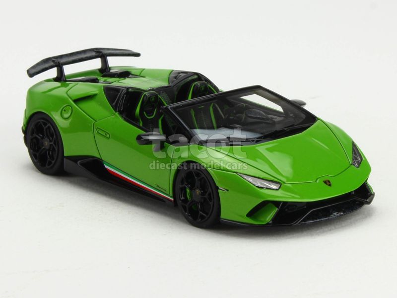Miniature Looksmart 1/43 – Lamborghini Huracan Spyder – Special White 2017 – Occasion