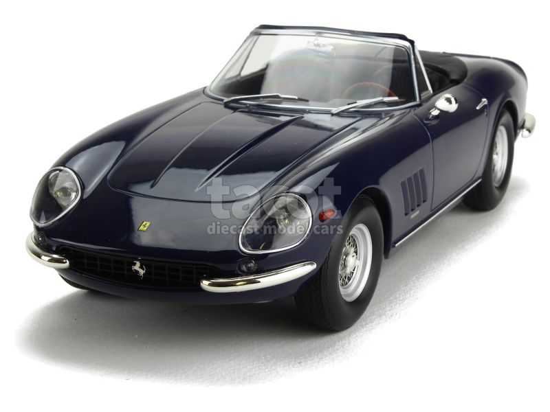 Ferrari 275 GTB/4 NART Spider 1967 KK-Scale 1/18 Verte Métal