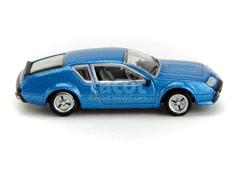 Norev Modellino Auto Alpine A310 1977 - Grigio Metallizzato - Scala 1/87 - Miniatura Da Collezione In Zamak