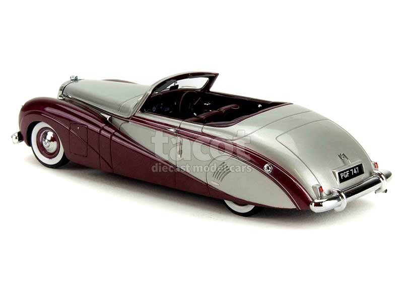 Matrix 1/18 Daimler DE36 Hooper Green Goddess Marron/marron 1953 - Résine - Neuf