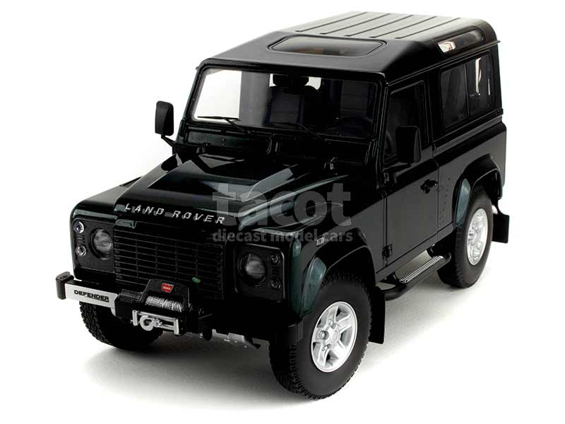 Kyosho Gris Véhicule Miniature-Land Rover Defender 90 Final Edition-2016-Echelle 1/18 8901CGR 