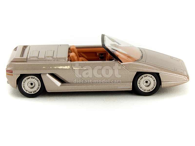 Lamborghini Athon Bertone (1980) 1/43 Altaya Gris Métal/Plastique - Vendu