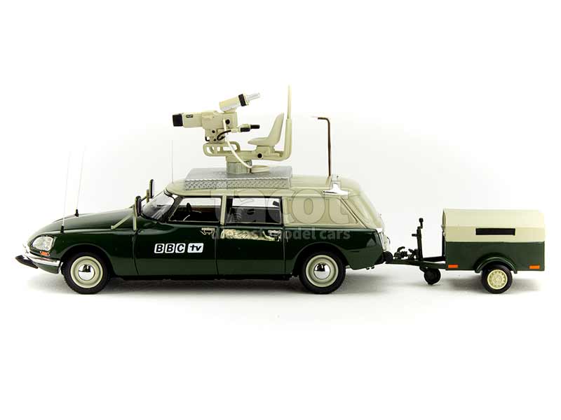 Miniature Rio 1:43 - Citroën DS21 Break SW Ferrari Chronométrage Assistance 1970 - Neuve