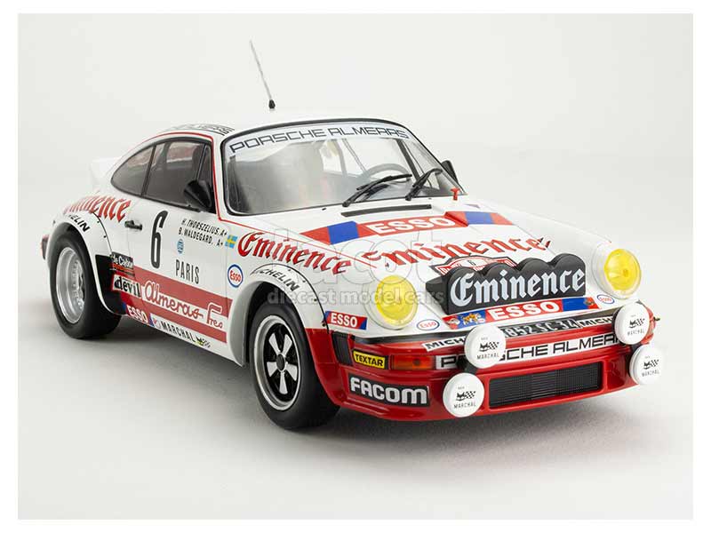 Achetez RAC398A - Ixo 1:43 IXO Porsche 911Sc (Night Version) #4 Rally Montecarlo 1982 Therier Vial Blue Red RAC398A ( - Voitures de rallye miniatures