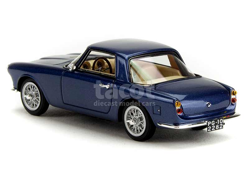 Coupé Cisitalia DF85 Par Fissore 1961 Bleu Esval 1/43 - Miniature Neuve Sous Emballage