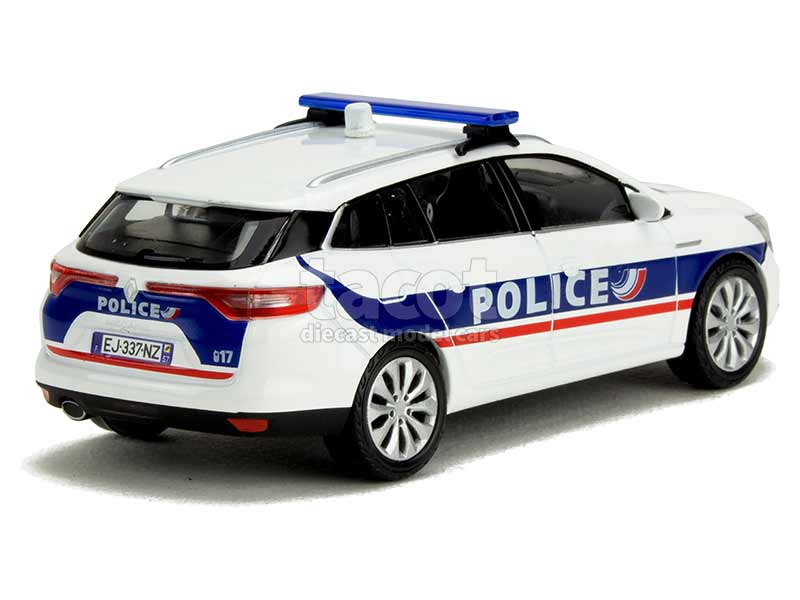 1/43 Renault Megane IV Police Municipale Blanc 2016 Norev ref: 517724