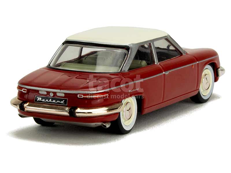 ANCIENNE NOREV PLASTIQUE PANHARD 24 BT N°85 ECH 1/43 EME