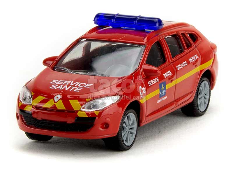 RENAULT MEGANE II ESTATE SMUR POMPIER 2003 ELIGOR 1:43