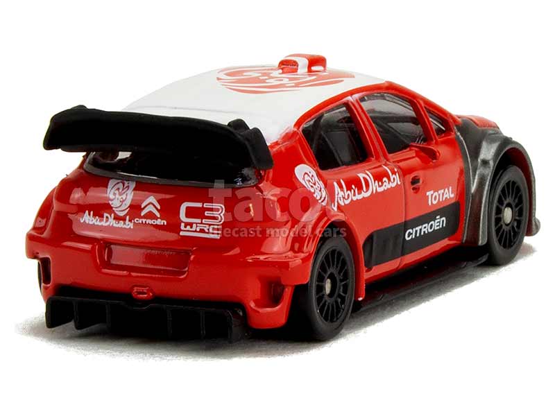 Citroën C3 WRC 2018 Loeb - Modèle Réduit 1/24 Bburago/Norev/Solido, Occasion, état à Vérifier