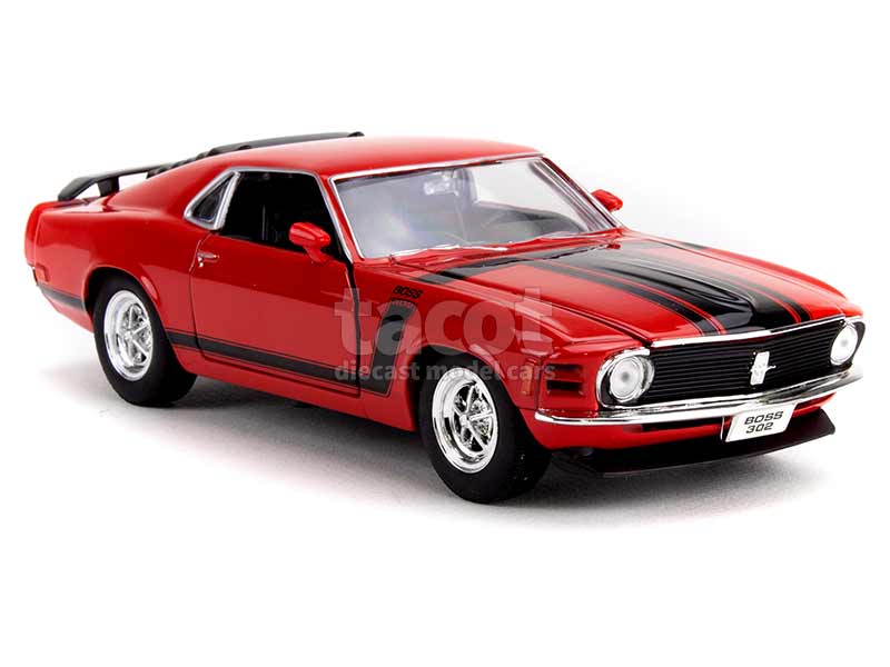 Modèle Réduit Mustang BOSS 302 1970 à L'échelle 1/43 - Collection D'occasion