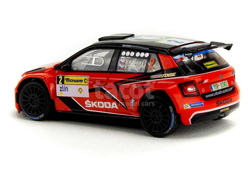 Skoda Fabia R5 Rallye III - Modèle Présentation 2015 ABREX 1/43