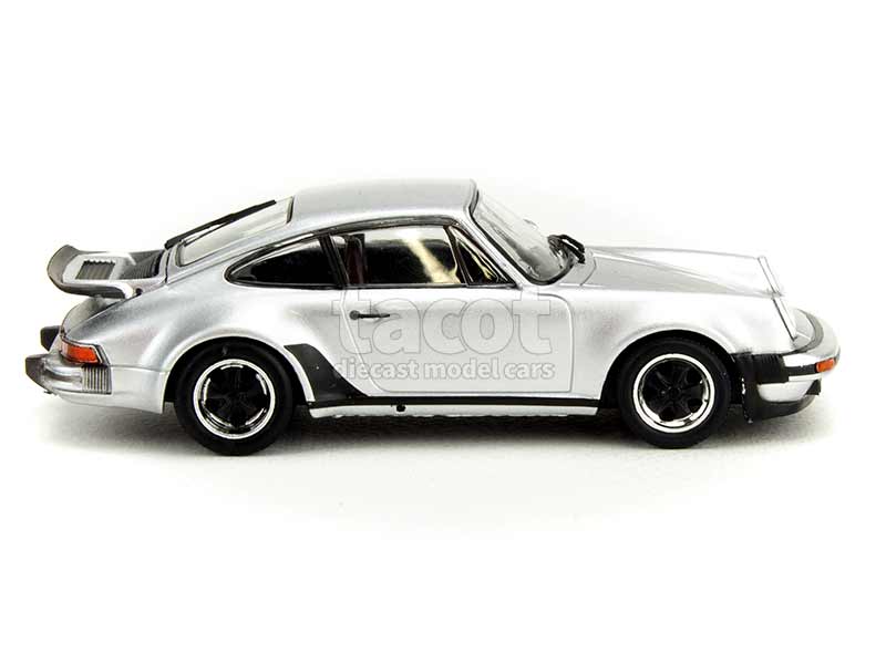 PORSCHE 911 930 TURBO 1975 SILVER NOREV EDITIONS ATLAS 1/43 SILBER 7114005 SPARK