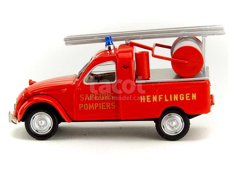 89799 Citroën 2CV AZU Pick-Up Pompiers 1963