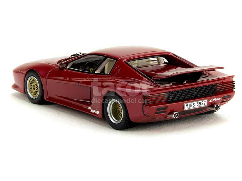 ミニカー 1/43  MAKE UP  KOENIG FERRARI TESTAROSSA 1:43 Make Up EIDOLON Koenig Competition Evolution Ferrari
