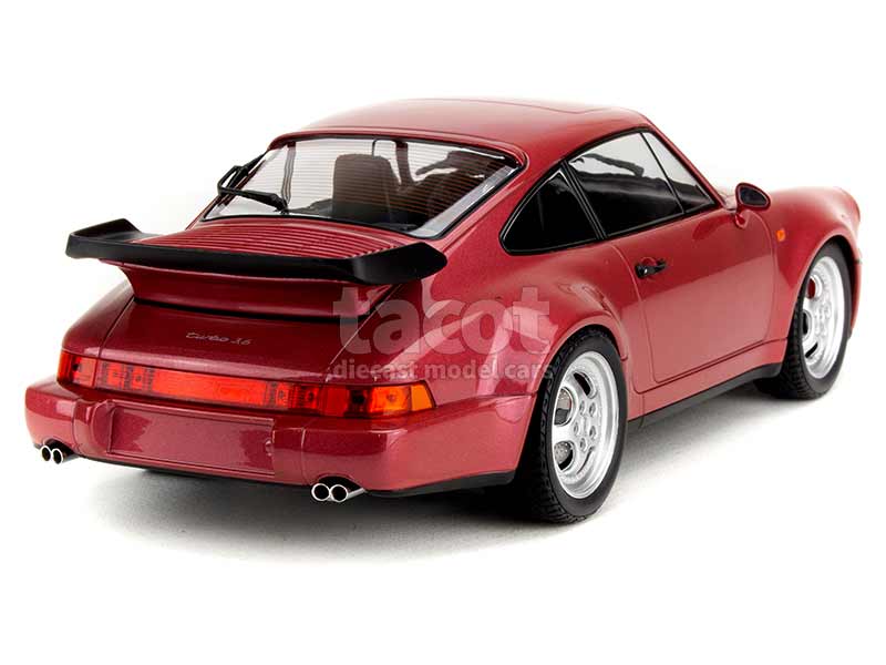 Porsche 911/964 Turbo 1990 - Minichamps 1/18 - Figurine De Collection Neuve