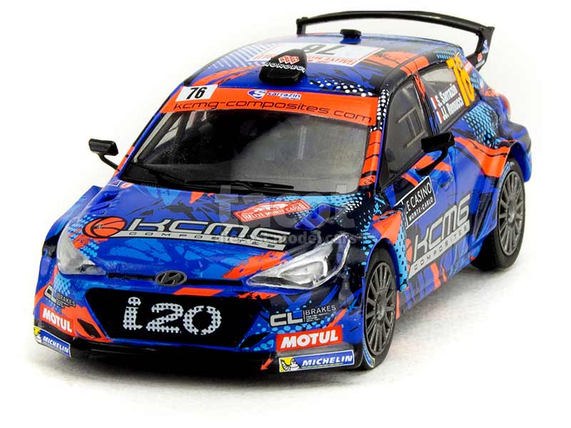 Hyundai I20 Sébastien Loeb – Rallye Terre Du Haut Var 2019 – Ixo Altaya 1/43