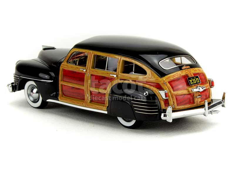 Oxford 1942 TOWN & COUNTRY WOODY WAGON Catalina Tan 1/87 HO - Foto 9