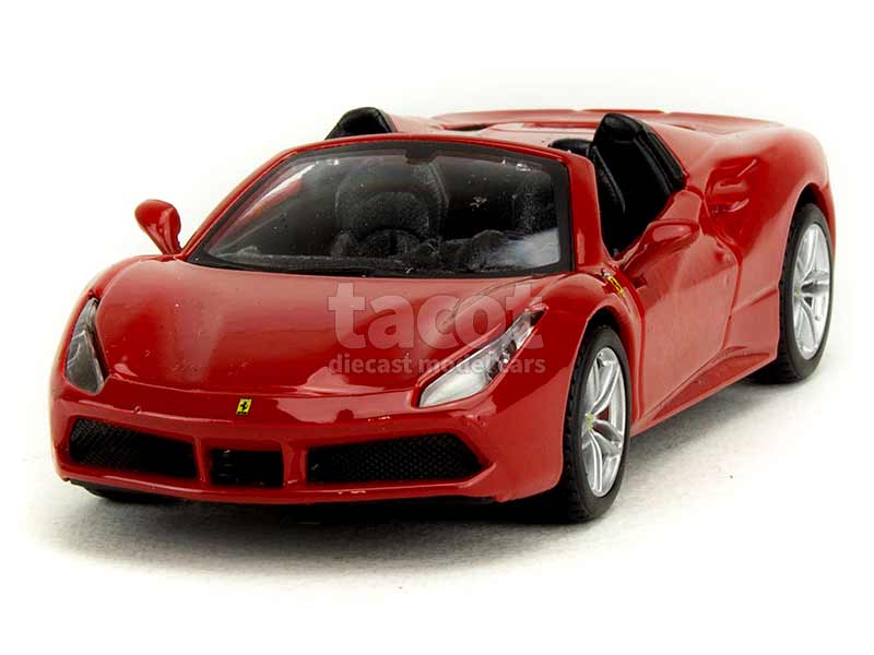 Ferrari 488 Spider 2017 Bburago 1 43 Autos Miniatures Tacot ferrari-488-spider-2017-bburago-1-43-autos-miniatures-tacot