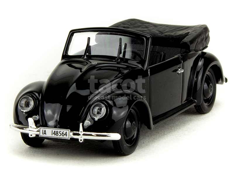 VW COCCINELLE BREAK SERVICE VOLKSWAGEN Vert DUVI 1:43 résine de ref