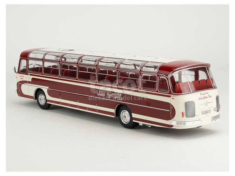 Miniature Autocar Setra S14 – Pampelune, Espagne – Échelle 1/43 – Neuf En Boîte