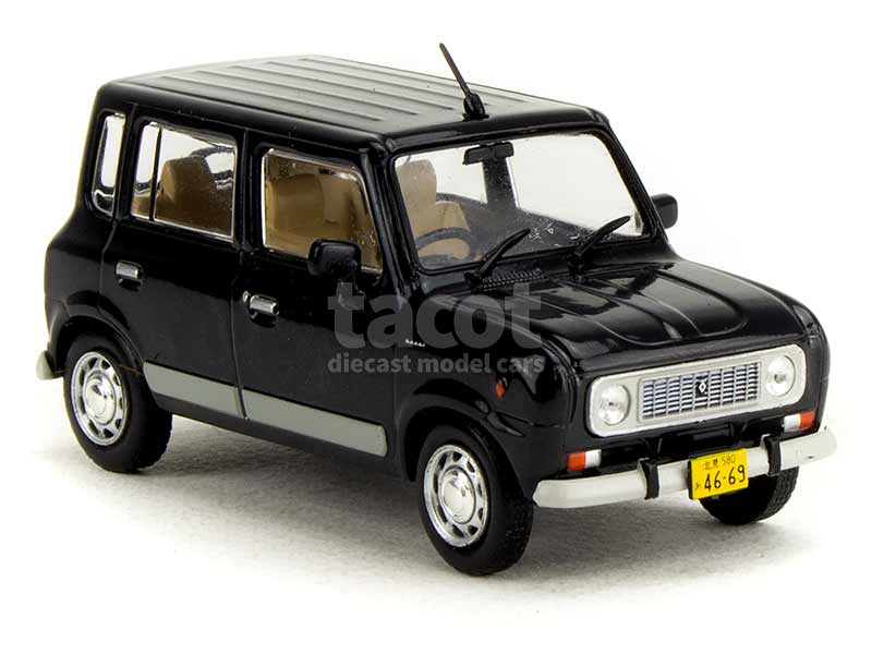 IXO - Voiture de couleur noire Suzuki lapin look – RENAULT 4 - 1