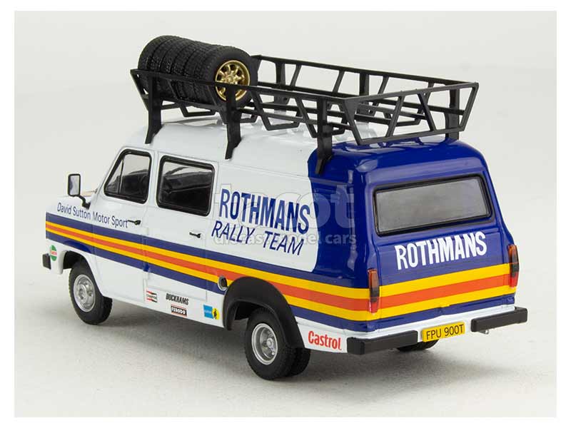 Miniature Volkswagen LT 35 Assistance Rallye Rothmans Porsche - IXO 1/43 RAC285X