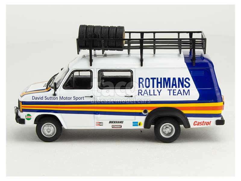 1/43 Décalques MG Metro 6R4 & Transit Assistance Van Rally Ixo Derek