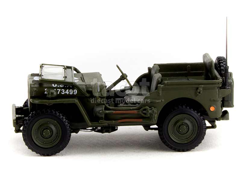 Willys Jeep US Army 1944 - American Diorama 1/18 - Vert Olive - Neuf
