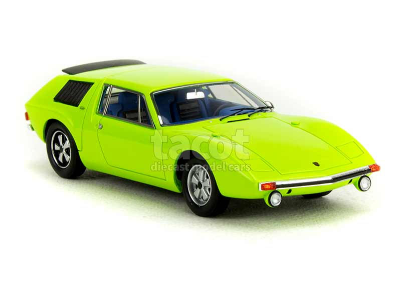 Miniature Avenue43 Porsche 914/6 Graf Goertz - 1:43, Résine Verte, 1970
