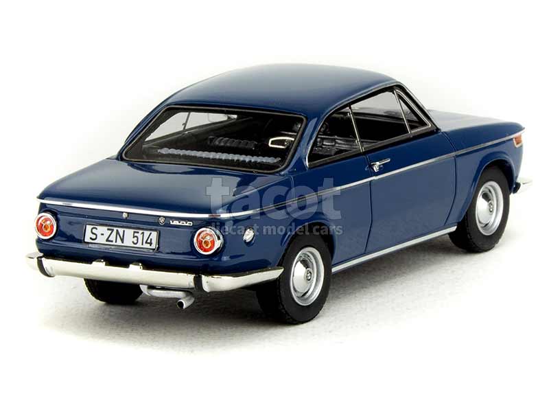 BMW 1600-2 Baur Coupe Année de construction 1967 rouge 1:43