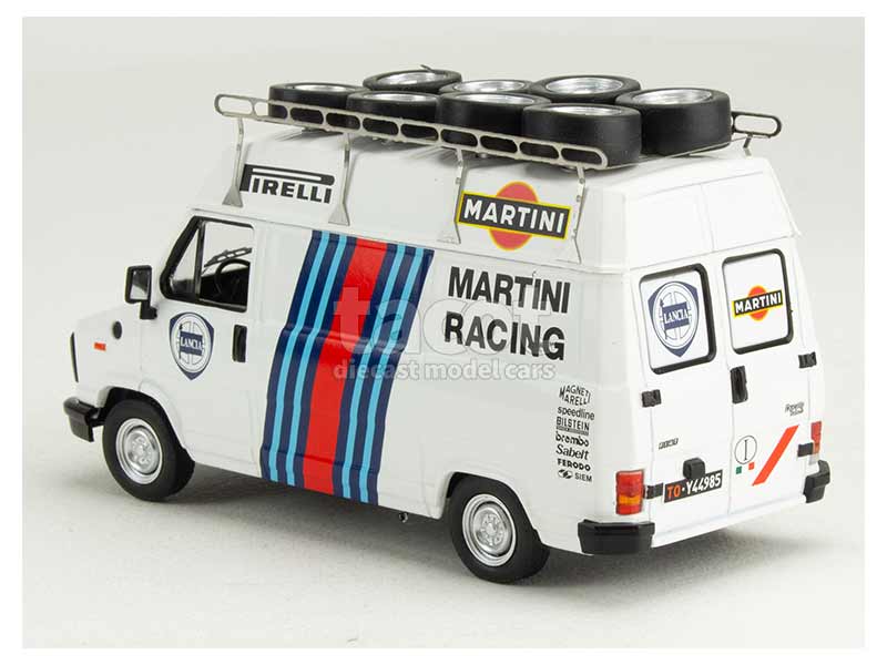 VW LT28 Swb Martini Course Rally Assistance Van 1:43 Echelle