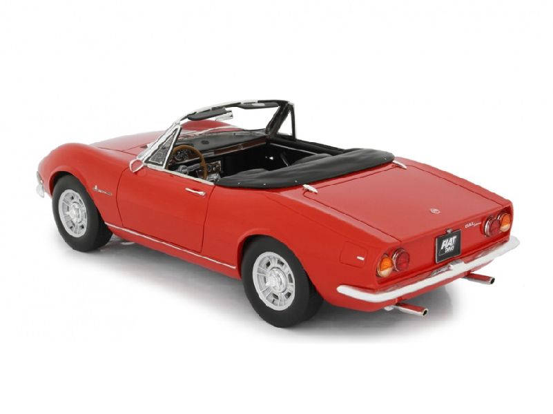 Modellauto Fiat Dino Coupé 2000 1967 Rosso Laudoracing 1:18