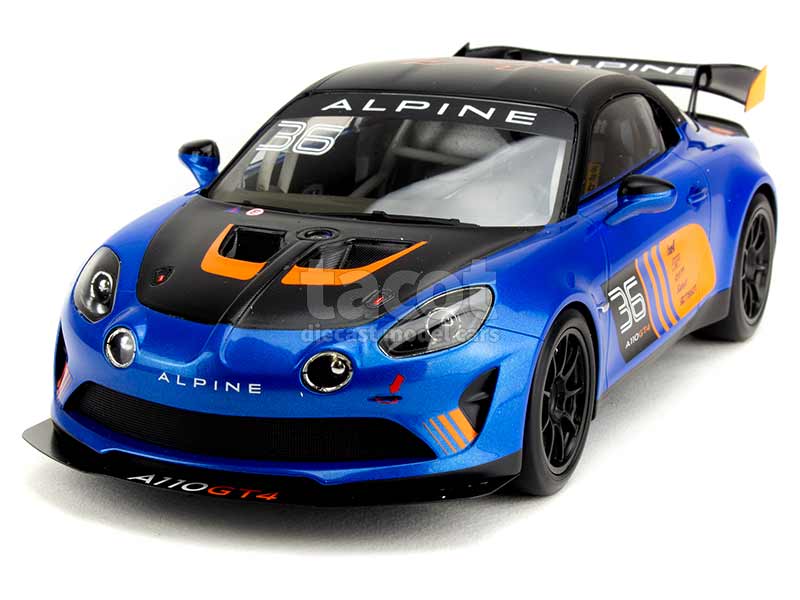 Alpine - A110 GT4 2019 - Spark Models - 1/18 - Autos Miniatures Tacot