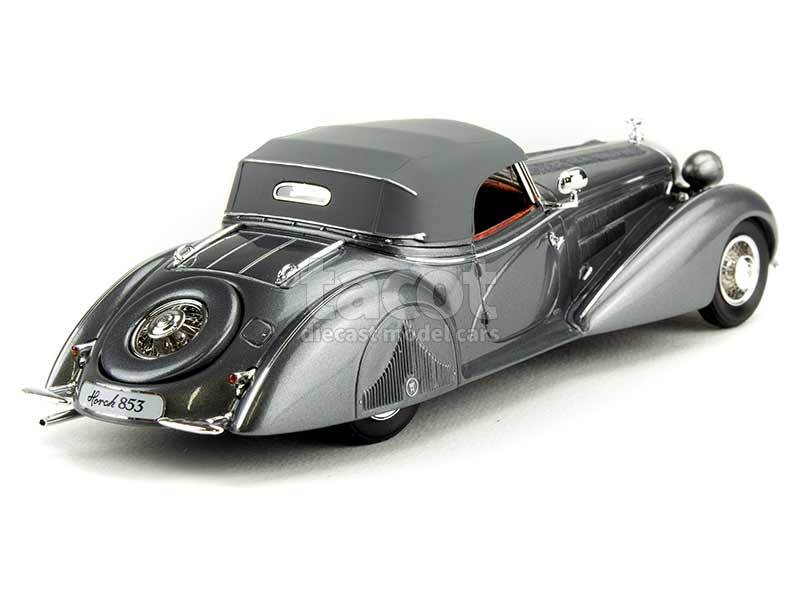 Horch 853 Cabriolet 1939 Par Erdmann & Rossi - Miniature 1/43 Tin Wizard (Neuf)